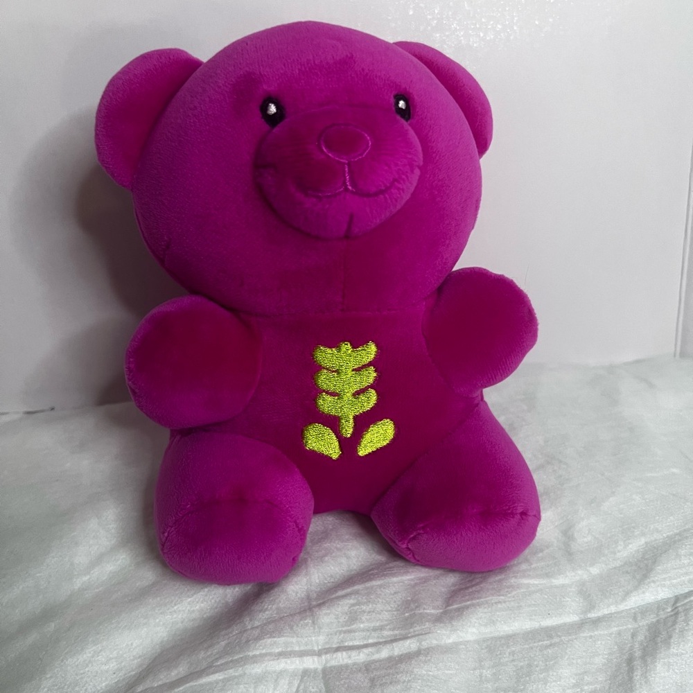 Way To Celebrate Halloween Gummy Bear 6” Purple Plush Stuffed Animal Toy No Tag